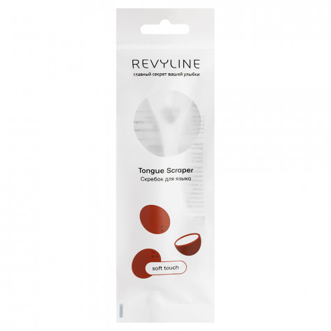 Скребок для языка Revyline Soft, белый