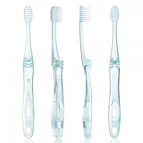 Зубная щетка Revyline S4000 Travel Glass, зеленая