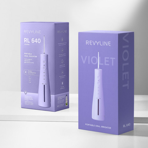 Портативный ирригатор Revyline RL 640, Violet